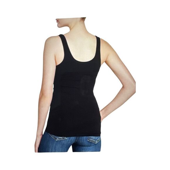 THEORY LEN TUBULAR STRETCH  JERSEY TANK TOP - Picture 2 of 7
